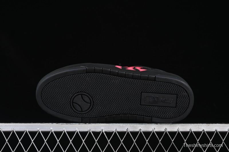 New York Yankees MLB Chunky Liner Custom Platform Sneakers in Neon Pink - 3ASXCA12N50WHS