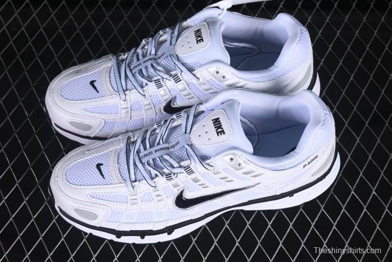 Nike P-6000 Premium Retro Casual Sneakers with Multi-Layer Design - CD6404-107
