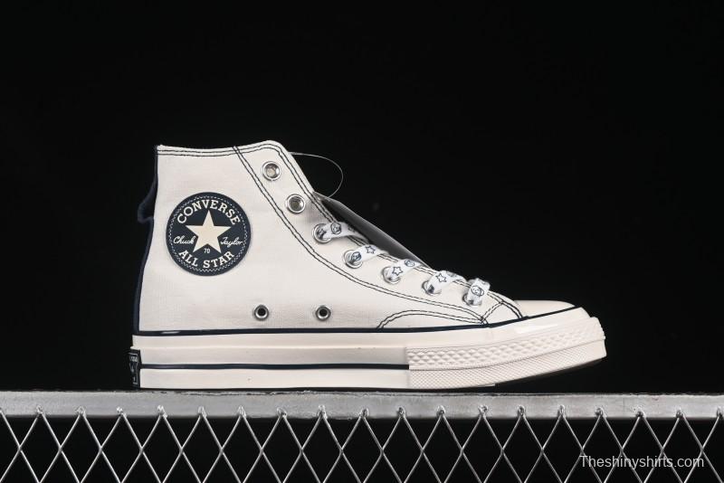 Converse Chuck Taylor All Star 1970s High Top Canvas Sneakers with Noritake Hand-Drawn Elements - A15787C