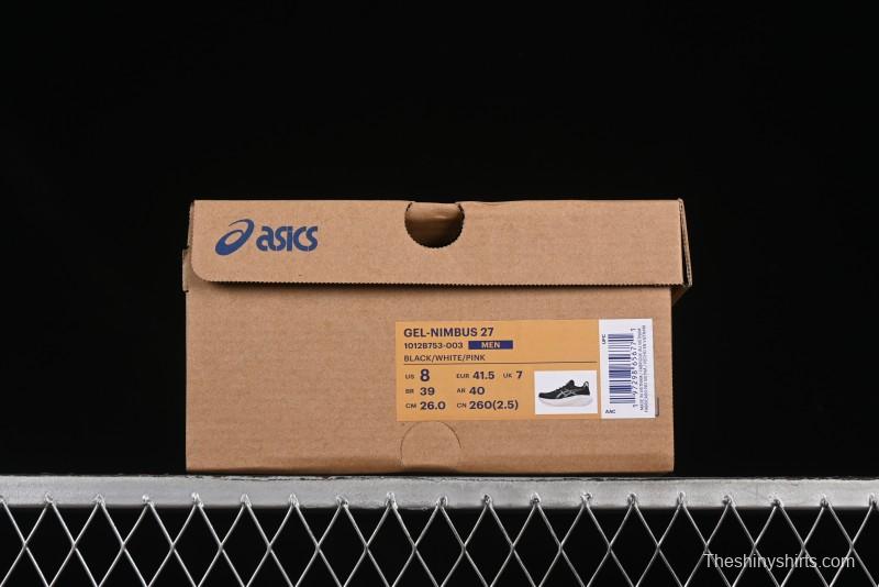 Asics Gel-Nimbus 27 Retro Breathable Casual Shoes with Cushioning for Men - 1012B753-003