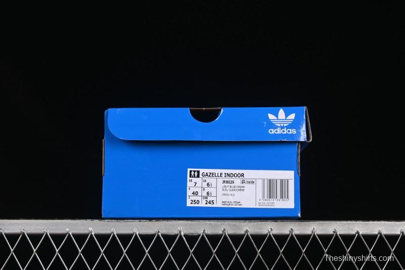 Adidas Originals Gazelle Indoor JR8029 Retro Casual Slip-Resistant Low-Top Sneakers
