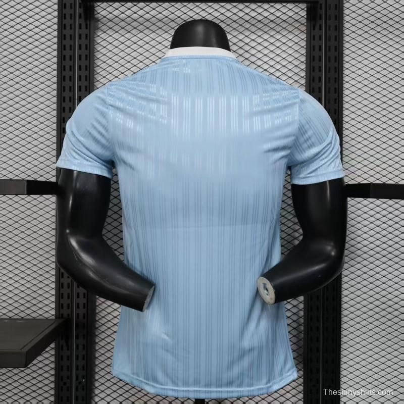 Player Version 2025 Adidas Original Light Blue T-Shirt