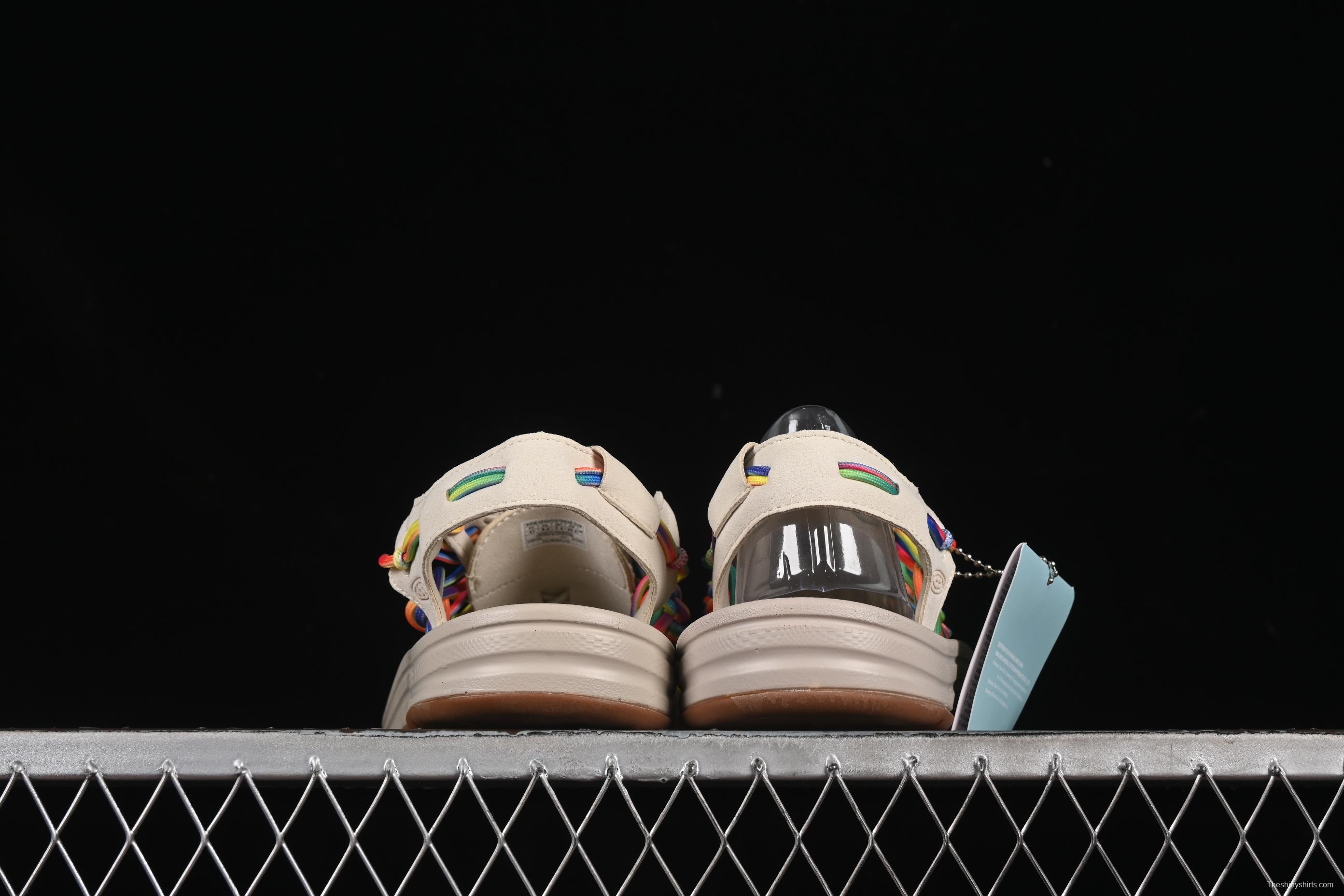 Keen Uneek Flat-M Woven Elastic Strap Camouflage Outdoor Sandals for Hiking and Water Sports - 1025169 CAMOUFLAGE