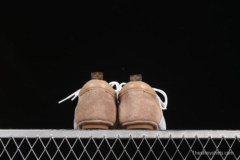 Louis Vuitton Sneakerina Round Toe Lace-Up Ballet Style Flat Training Shoes - N.F6