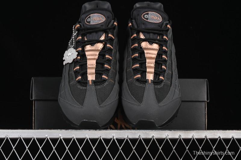 Nike Air Max 95 Retro Cushioned Running Shoes - HQ6457-001