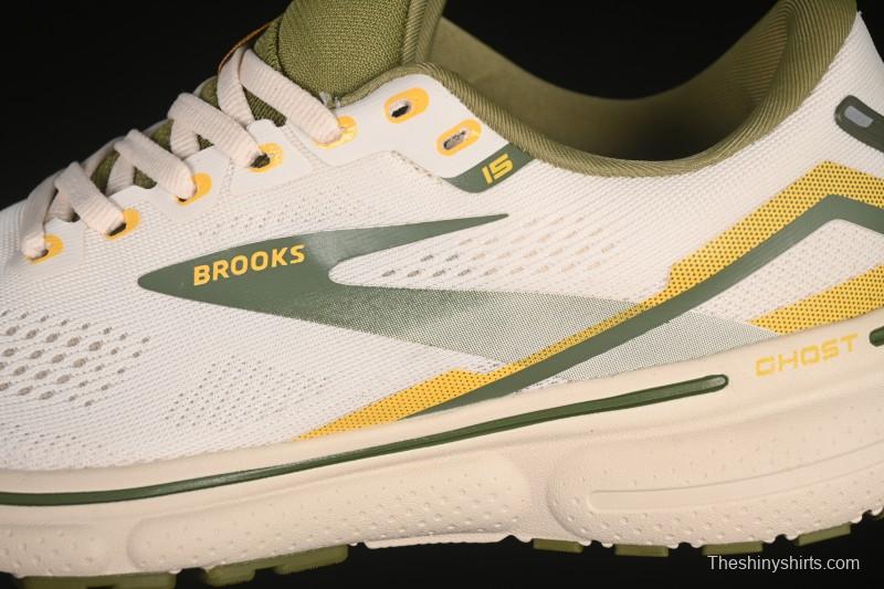 Brooks Ghost 15 Low-Cut Breathable Cushioned Support Casual Running Shoes - 1203801B112