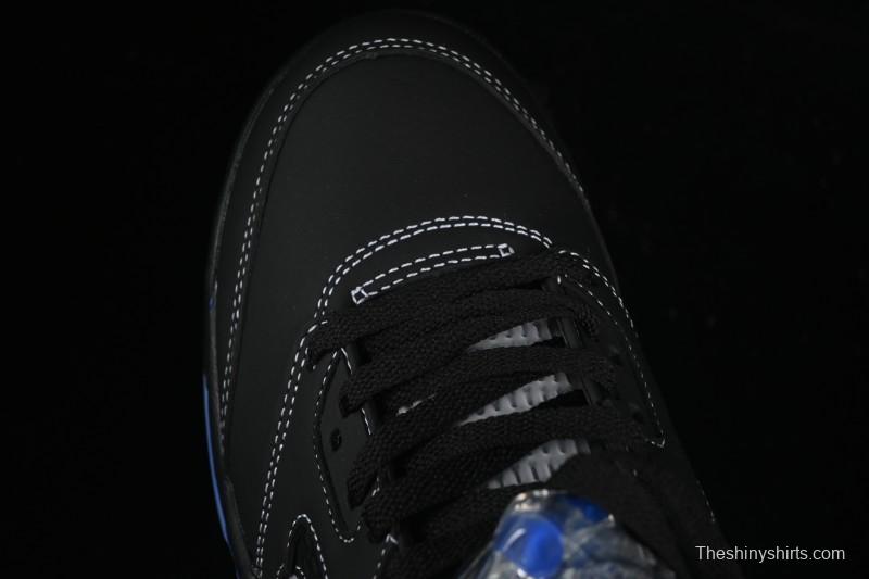 Nike Awake NY x Air Jordan 5 Black Metallic Basketball Shoes - DV4982-004