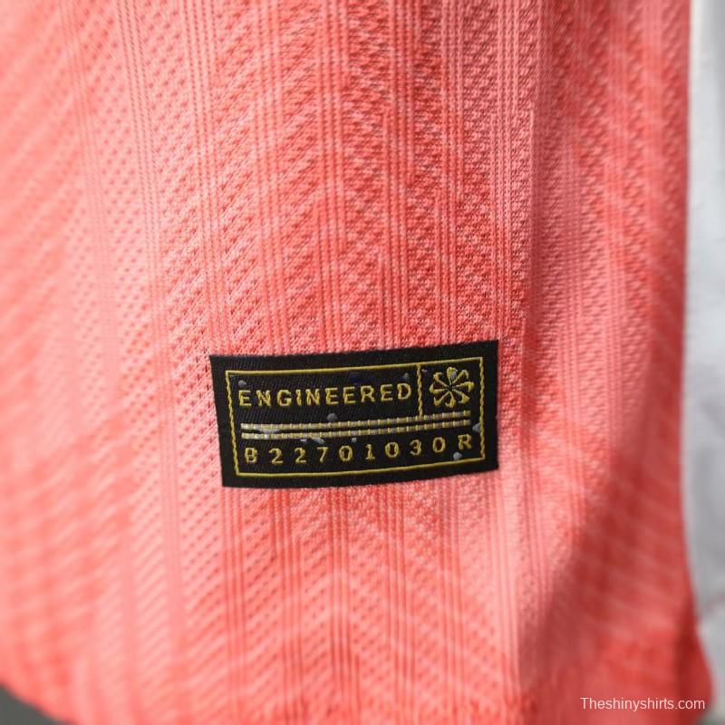 Player Version 25/26 Barcelona Pink with White Trim Jersey