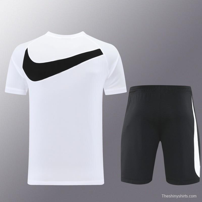 25/26 Nike White Short Sleeve Jersey+Shorts