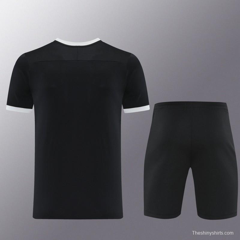 2025 NIKE Black Short Sleeve Jersey + Shorts