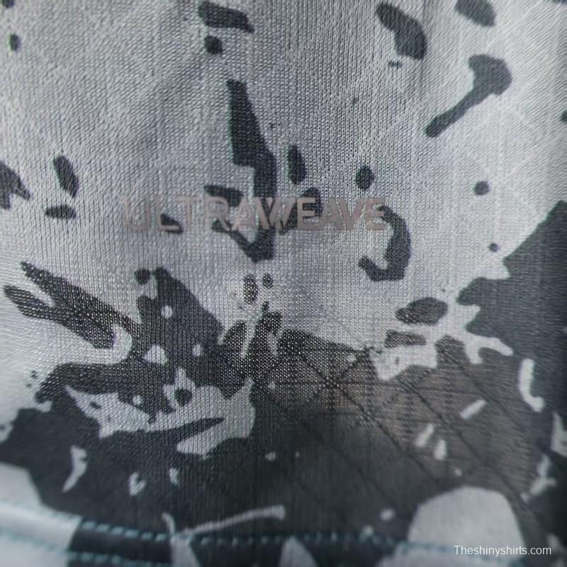 Player Version 25/26 Al-Ahli Gray with Camouflage Pattern Jersey