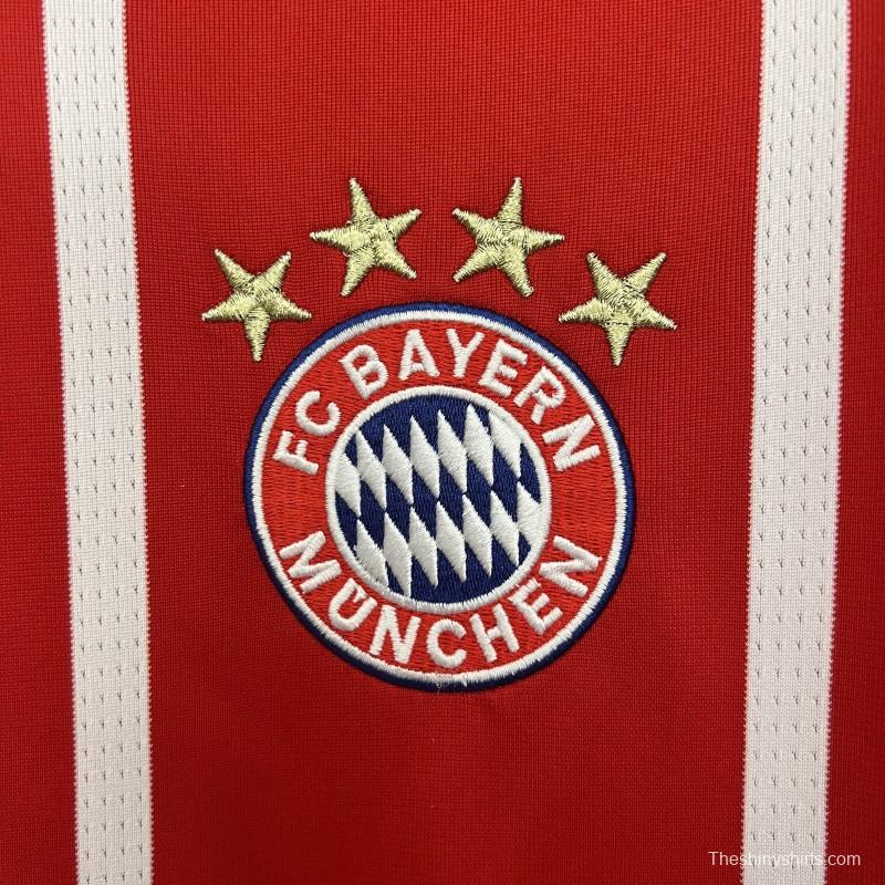17/18 Retro Bayern Munich Home Jersey