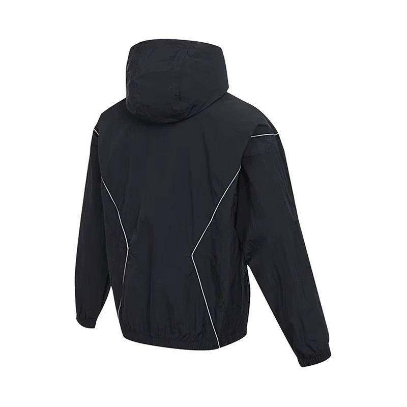 2025 NIKE Air Jordan Black Hoodie Windbreaker