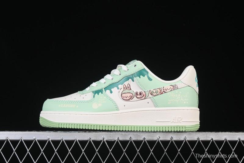 Nike Air Force 1'07 Low Casual Sneakers with Full-Length Air Cushion - KB1688-007