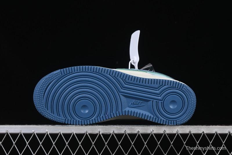 Nike Air Force 1 '07 Low LV Collaboration White Blue Casual Sneakers - YF9511-809