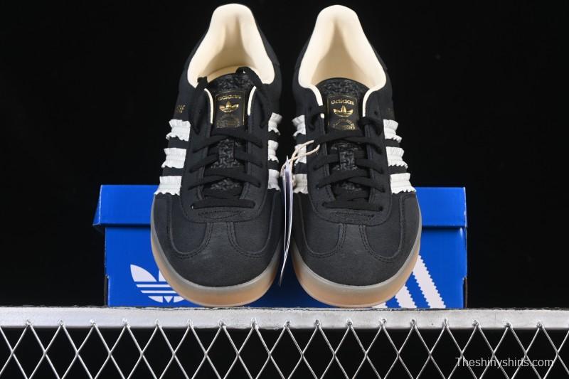 Adidas Originals Gazelle Indoor Retro Casual Slip-Resistant Wear-Resistant Low-Top Skate Shoes - JS1412