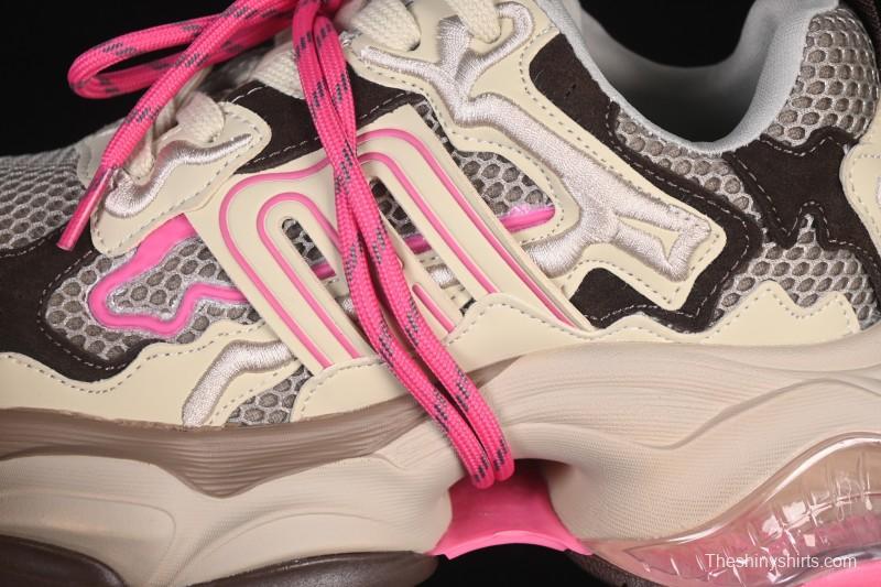 Adidas GG-CC Star Same Style Lace-up Hollow Crystal Sole Chunky Sneakers - G25X3232B