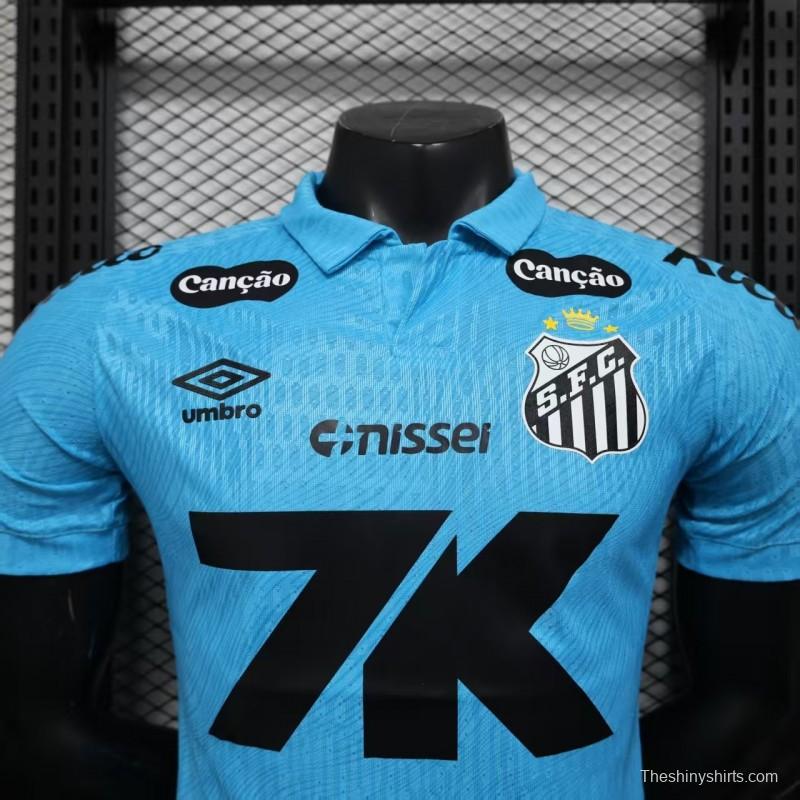 Player Version 25/26 Santos Blue Jersey