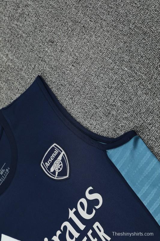 25/26 Real Madrid Navy Vest Jersey+Shorts