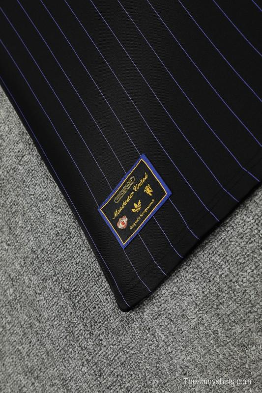 25/26 Manchester United Adidas Original Wine Vest Jersey+Shorts