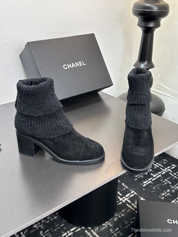 Chanel 2025/SS Short Boots Essential Autumn Winter Item - LY00260