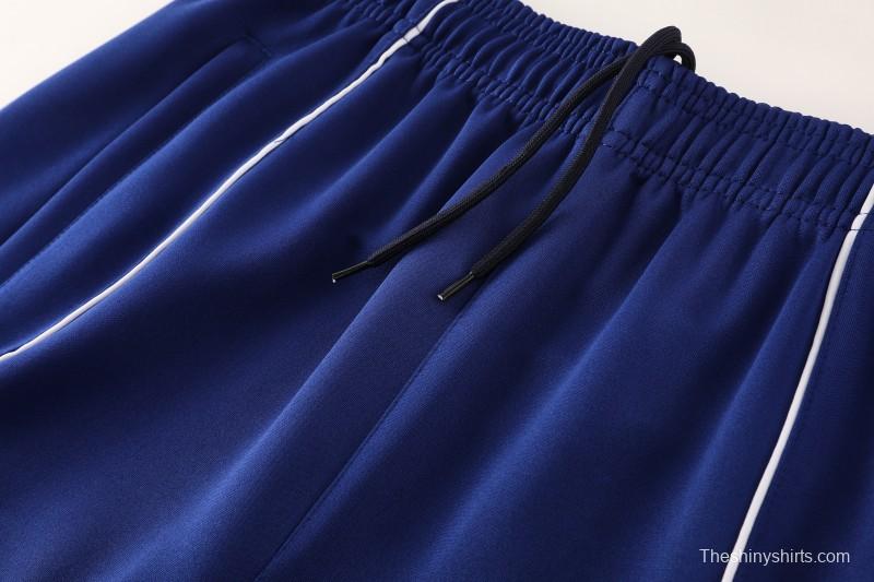 25/26 Arsenal FC Royal Blue Full zipper Jacket Tracksuit+ long pants