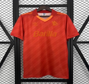 92/94 Retro Roma Home Jersey