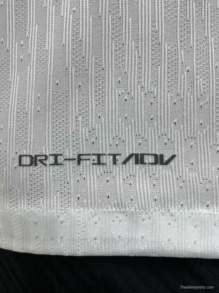 Player Version 2025 England Home Long Sleeve Jersey