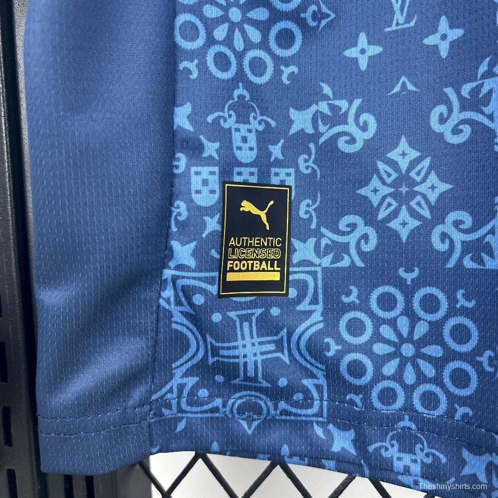 2025 Portugal Louis Vuitton Navy Special Jersey